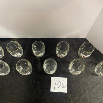 Vintage Hamm Beer Glasses