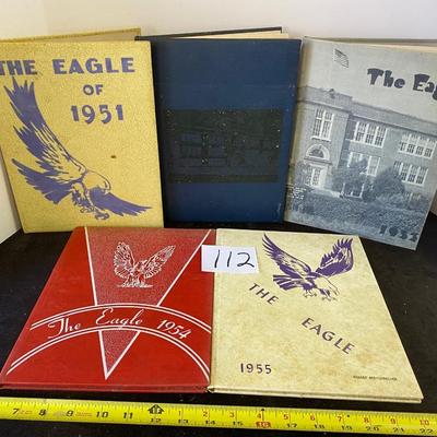 Vintage Winchester Eagles Yearbooks