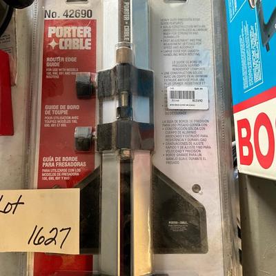 S1627 Porter Cable Router with Rabbeting Bit Set and Router Edge Guide