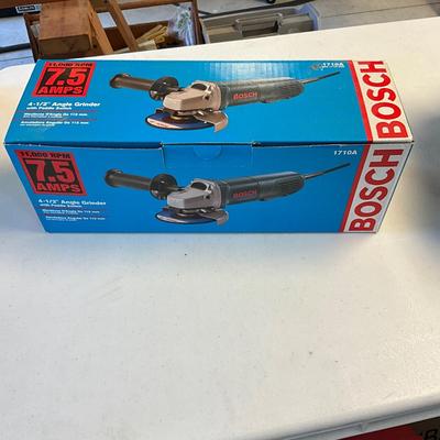 S1629 New in Box Bosch 4.5 Angle Grinder with Paddle