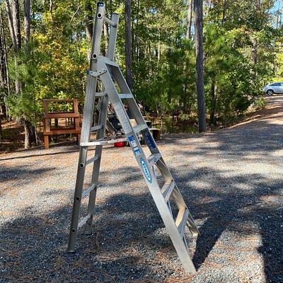 S1641 Werner 13' Aluminum 5 Way Ladder