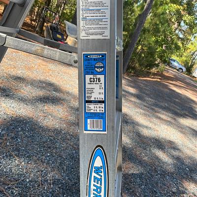 S1641 Werner 13' Aluminum 5 Way Ladder