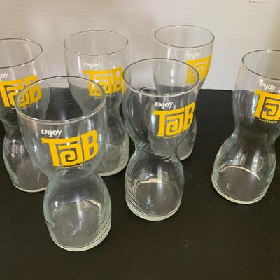 Vintage Tab Soda Glasses