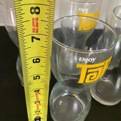 Vintage Tab Soda Glasses