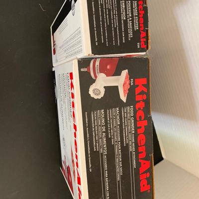 Kitchenaid Stuffer & Grinder Attachments In Box