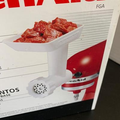 Kitchenaid Stuffer & Grinder Attachments In Box