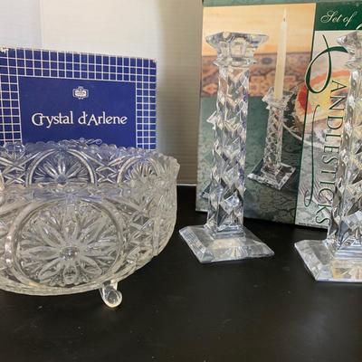 European Crystal Lot w/ Boxes