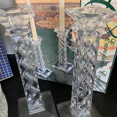 European Crystal Lot w/ Boxes