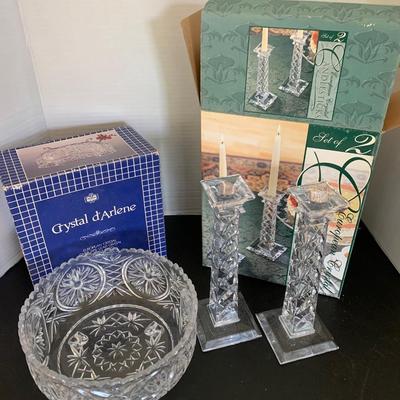 European Crystal Lot w/ Boxes