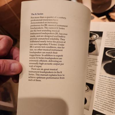 Pair JBL CTS 15G51B Speakers