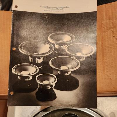 Pair JBL CTS 15G51B Speakers