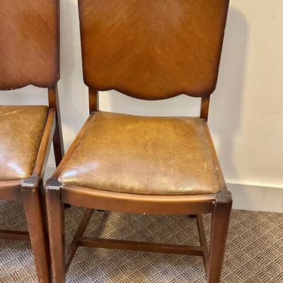 Four (4) Antique Mahogany Chairs ~ *Read Details