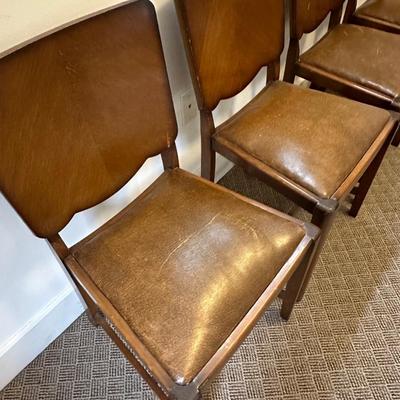 Four (4) Antique Mahogany Chairs ~ *Read Details
