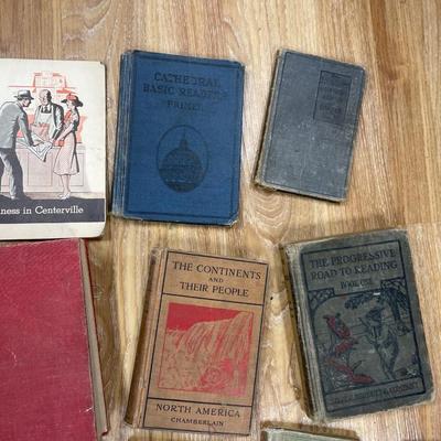Mostly hard cover vintage books