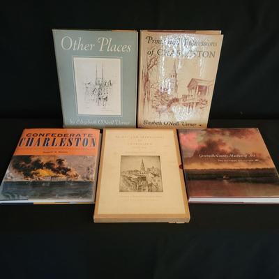Assortment of Books on Charleston and the Deep South (D-DW)