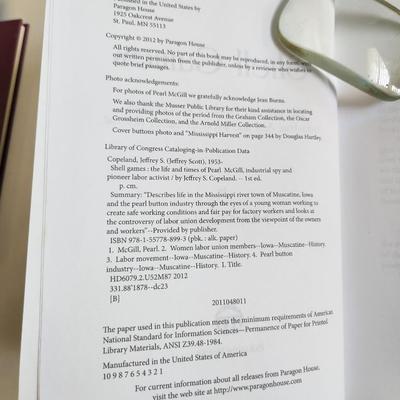 Shell Games by Jeffrey S. Copeland with Autographed Bookmark