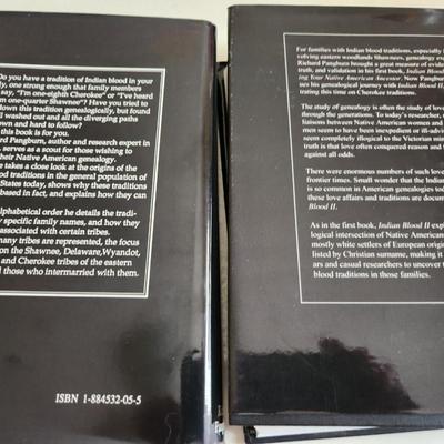Indian Blood & Indian Blood II by Richard Pangburn - Authographed