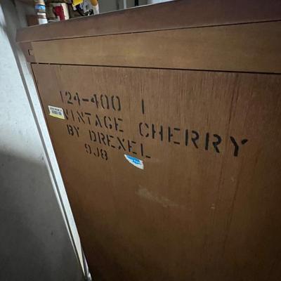 Drexel Vintage Cherry Lingerie Chest Dresser (B1-RG)