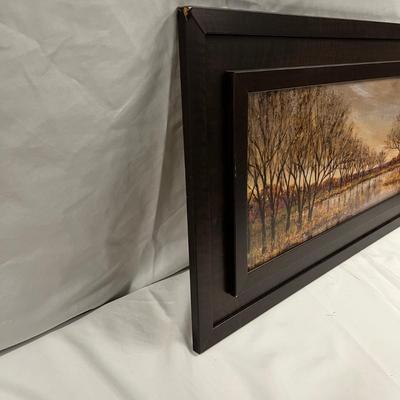 Twilight on the River - Framed Print (B1-RG)