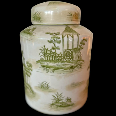 Asian Style Lidded Canister