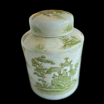 Asian Style Lidded Canister