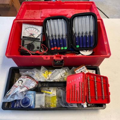S1639 Red Plano Tool Box with Electrical Tools