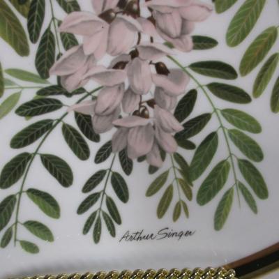 Franklin Porcelain Plates Songbirds Of The South