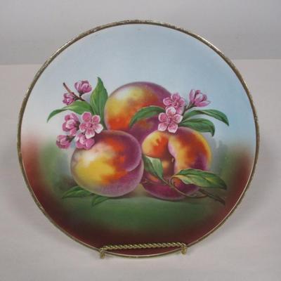Peaches & Blossoms Plate
