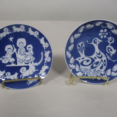 Royal Copenhagen Mother's Day Plates With Boxes