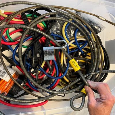 S1667 Large Tub of Bungee Cords