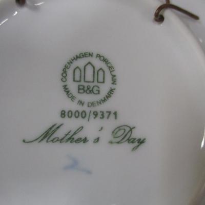 Copenhagen Porcelain Mother's Day Plates