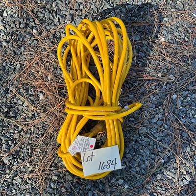 S1684 WOODS Yellow 50ft Extension Cord
