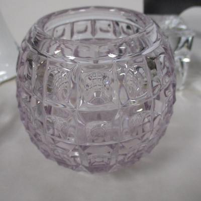 Glass Porcelain Candle Holders