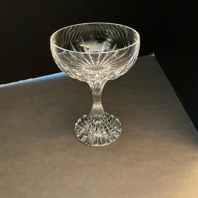 DR1696 One Single BACCARAT Crystal Messena Champagne Goblet