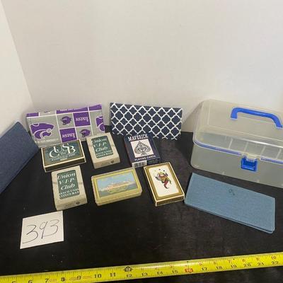 Check Book Covers and Playing Cards