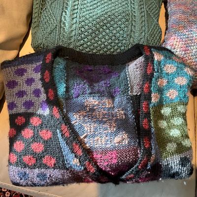 MR1702 Lot of Four Handmade Sweaters