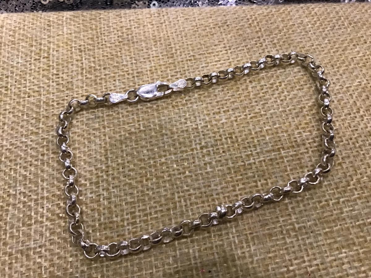 Bracelet Femme En Argent 925 Réglable - 2 Pièces - Imperméable - Design Perles Et Chaîne - Cadeau élégant - 8
