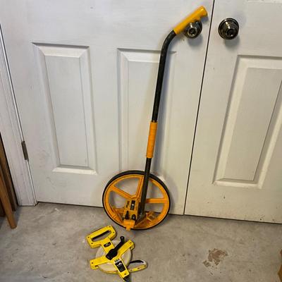 S1711 Measure Meter and Fiberglass 100ft Tape Measure