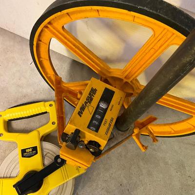 S1711 Measure Meter and Fiberglass 100ft Tape Measure