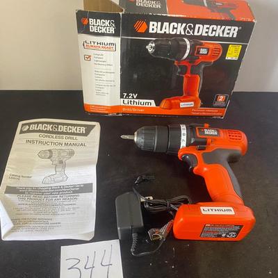Black & Decker Lithium Drill/Driver