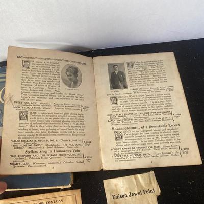 Vintage Columbia Record Books