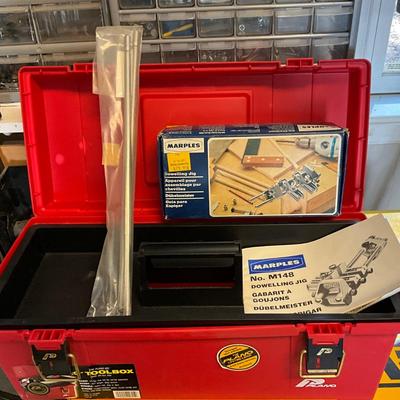 S1718 Marples M148 Dowelling Jig with 20" Plano Tool Box