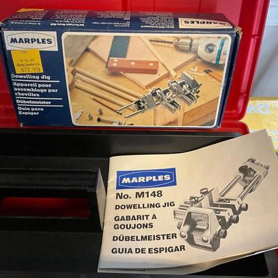 S1718 Marples M148 Dowelling Jig with 20" Plano Tool Box