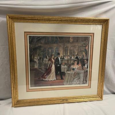 Numbered & Pencil Signed Alan Maley Print Titled â€œA Festive Occasionâ€ (B1-MG)