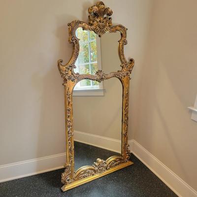 Ornate Gold Two Panel Mirror (B2-DW)
