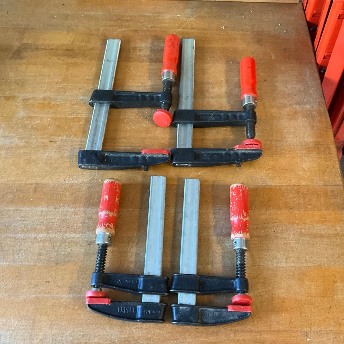 S1739 Set of 4 Bessey Clamps