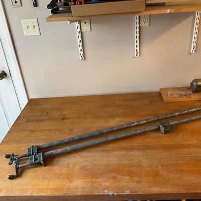 S1740 Pair of Pipe Clamps 3.5'