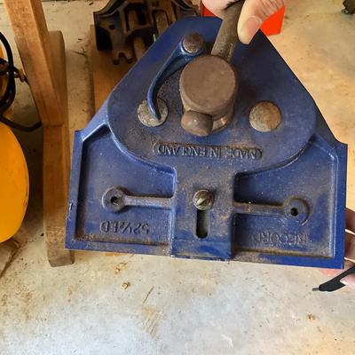S1746 Vintage RECORD Heavy Duty Quick Release Made in England Vise