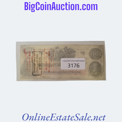 CONFEDERATE STATES AMERICA 100 DALLARS