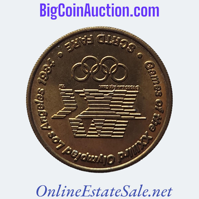 LOS ANGELES 1984 OLYMPIC MEDAL